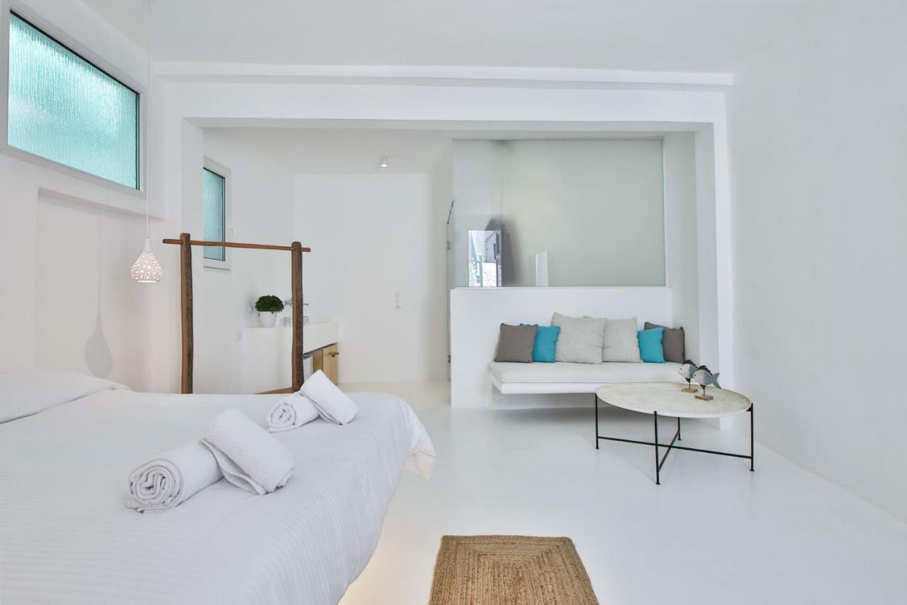 Arktos White Apartments Mykonos Town Eksteriør billede